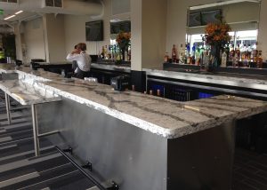 Interior bar display at the Indianapolis Motor Speedway