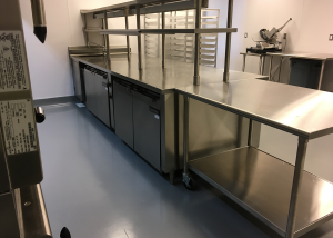 Interior of Commercial Kitchen