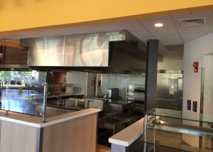 Interior of Commercial Kitchen