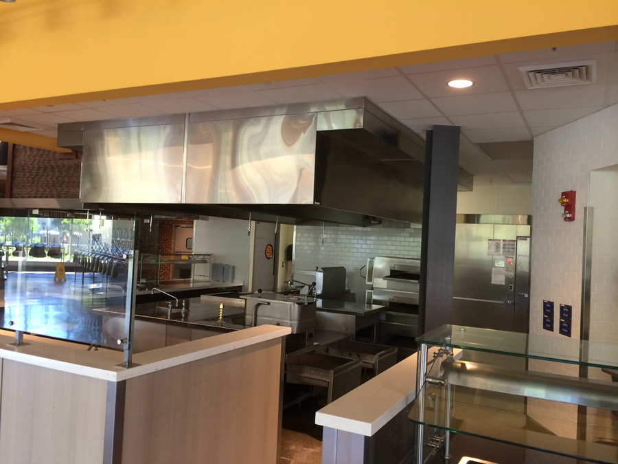 Interior of Commercial Kitchen