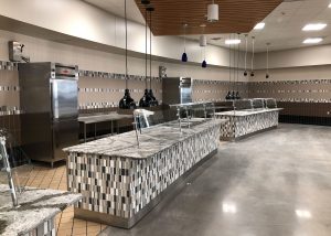 Línea de servicio para comedores comerciales