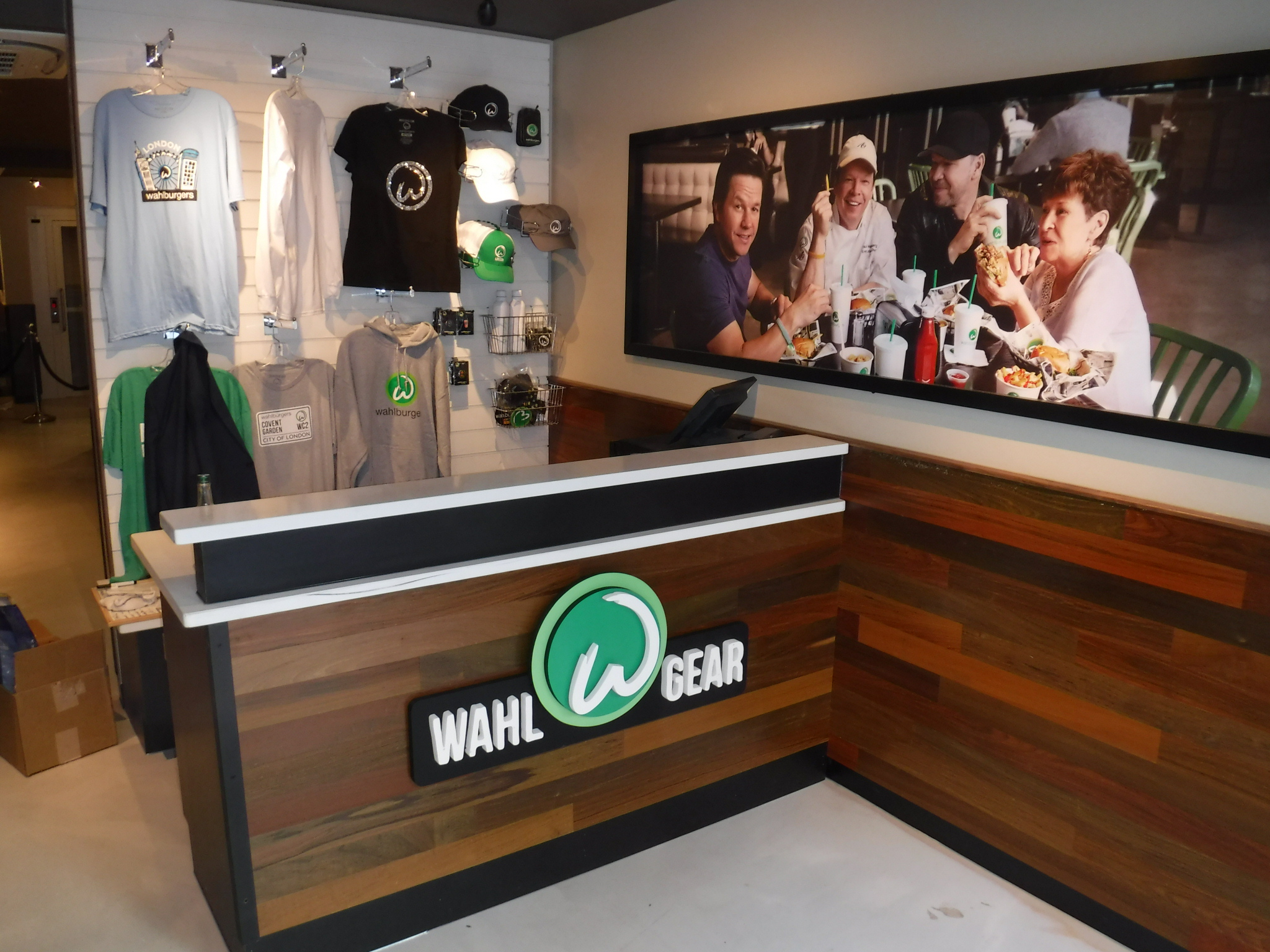 Wahlburgers Commercial Dining Room