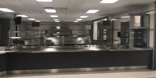 Commercial Dining Room Serving Line