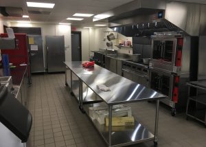Interior de una cocina comercial