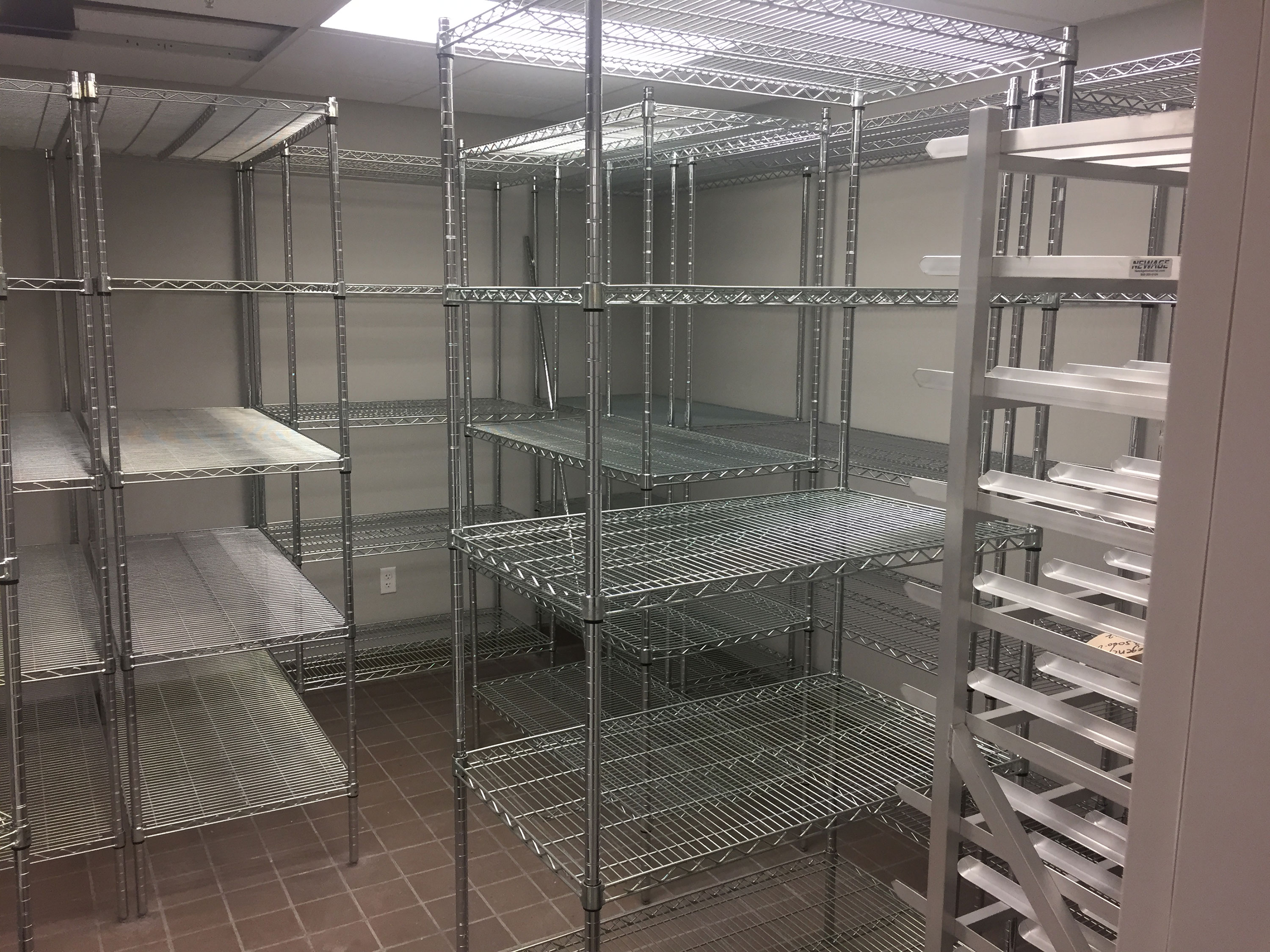 Commercial Kitchen Storage Room