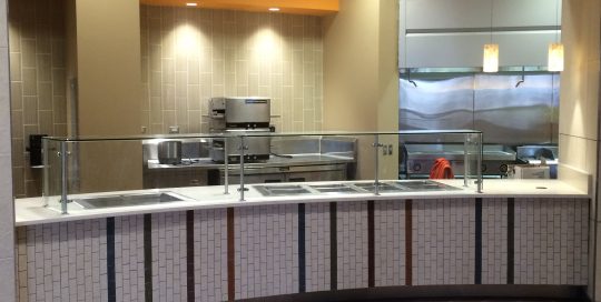 Línea de servicio para comedores comerciales