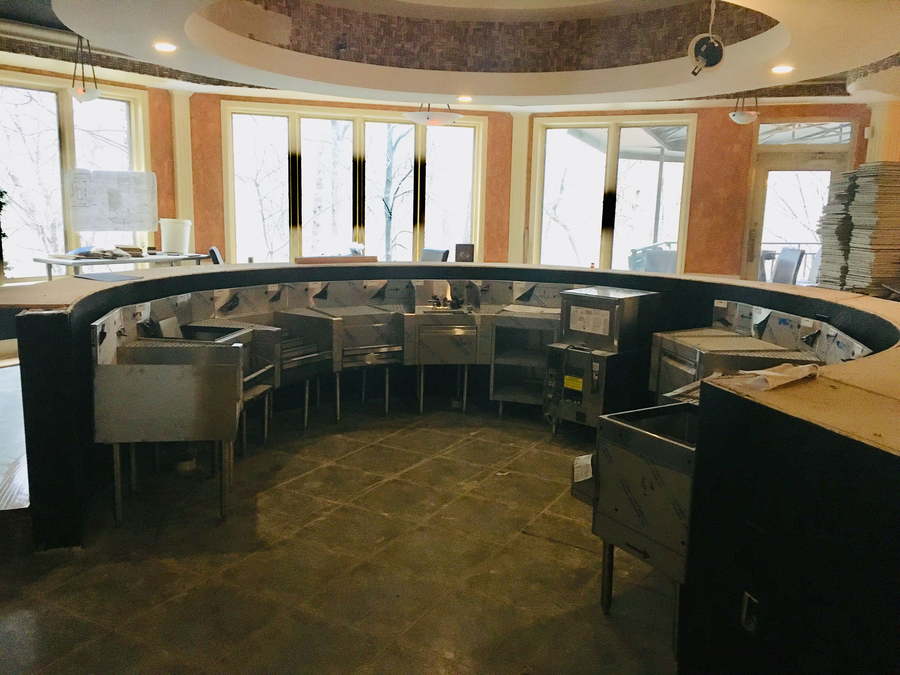 Commercial Dining Room Build Out